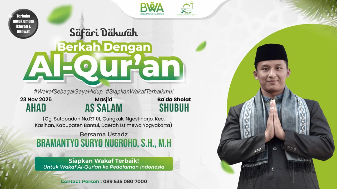 Gandeng BWA Yogyakarta, Warga Sutopadan Awali Ahad Pagi dengan Zikir Istighfar dan Semangat Wakaf Nusantara