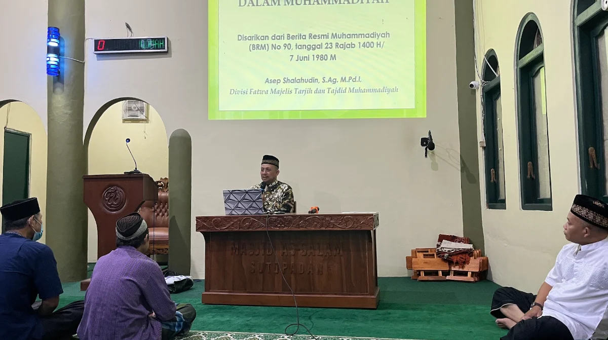 Tuan Rumah Pengajian PRM-PRA Ngestiharjo Tengah, Masjid As-Salam Bedah 3 Pilar Keikhlasan dan Kedisiplinan Berorganisasi
